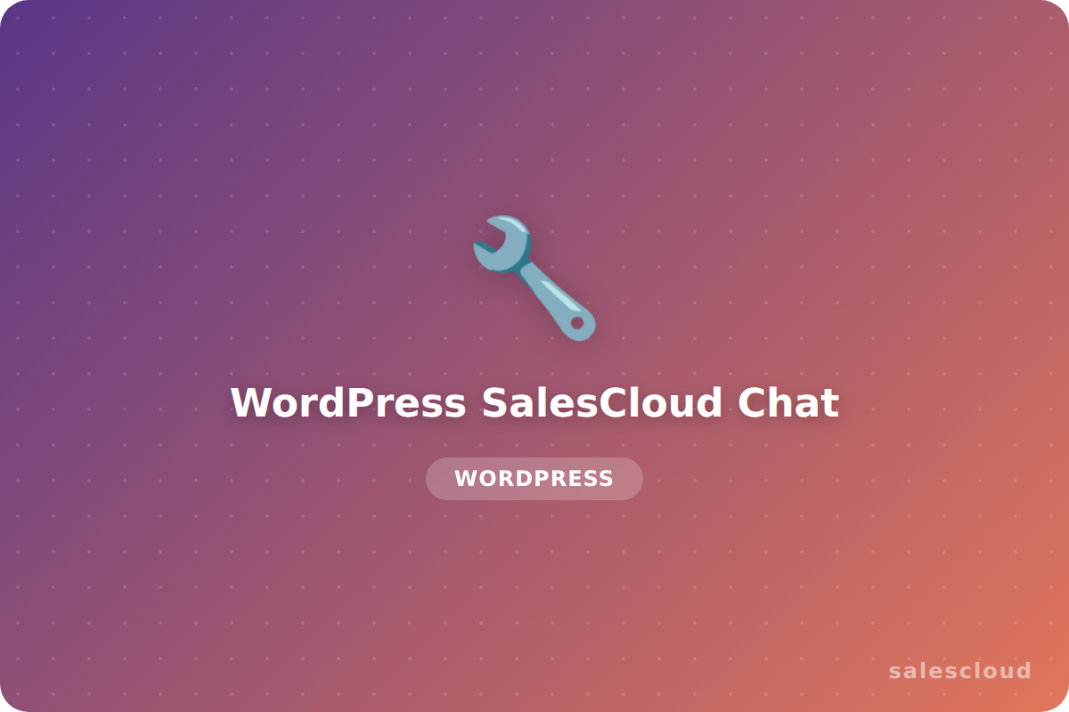 WordPress SalesCloud Chat — Chat IA + Telegram + Perfex CRM