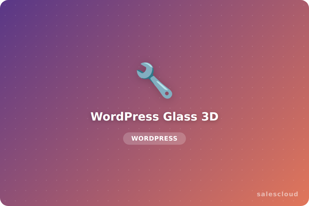 WordPress Glass 3D — Configurador 3D de Vidrios y Barandillas